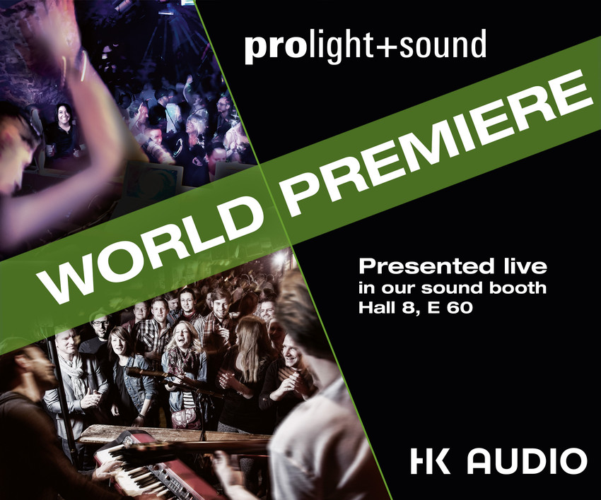 HK Audio stellt Entertainer-PA der nächsten Generation auf der Prolight + Sound vor